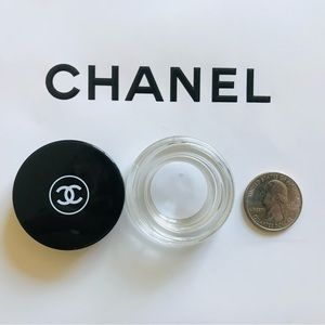 New CHANEL (3) Glass Mini Containers Travel -Serum, Makeup, , Cream, Jewelry…